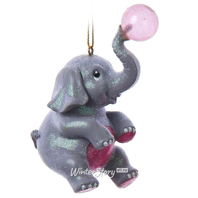 Елочная игрушка Слоненок Крис 9 см Kurts Adler