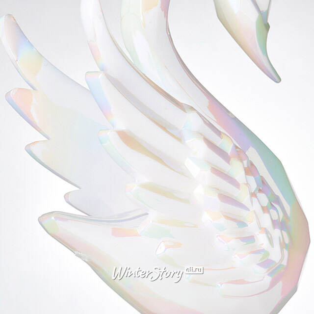 Елочная игрушка Лебедь Грета - Дива Лесного Озера 10 см, подвеска Kurts Adler