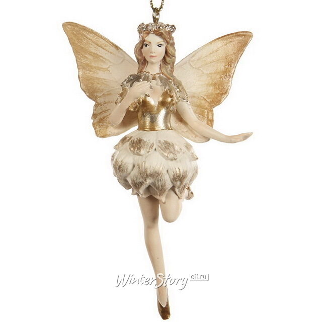 Елочная игрушка Фея Айбиге - Кремовая Рапсодия 11 см, подвеска Goodwill