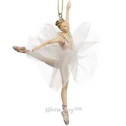 Елочная игрушка Балерина Отталия - Воздушные Таланты Салерно 13 см, подвеска Goodwill
