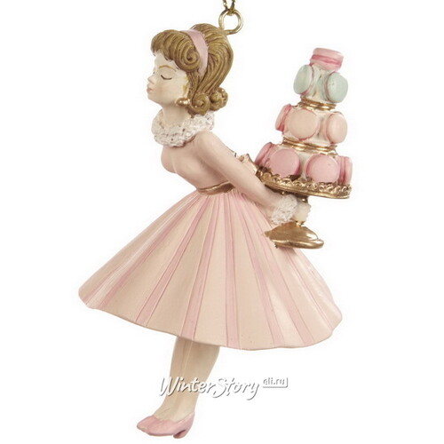 Елочная игрушка Альмира Стирлинг с десертом - Candy Wendy 9 см, подвеска Goodwill