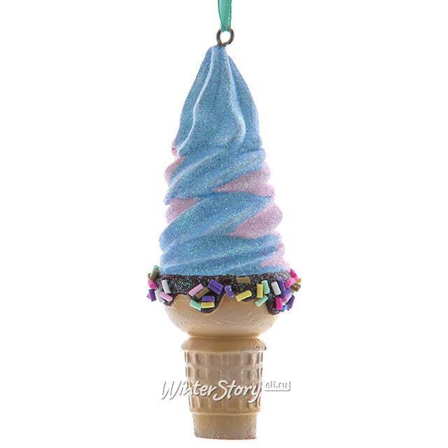 Елочная игрушка Мороженое Сны Единорога - Elf Cooks 10 см Kurts Adler