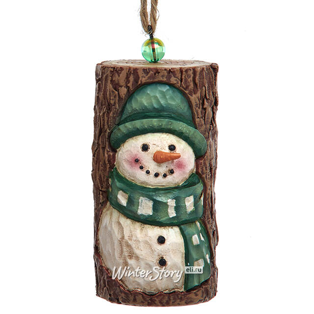 Елочная игрушка Magical Forest Snowman 8 см Kurts Adler