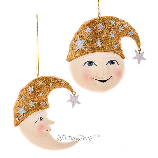 Набор елочных игрушек Волшебные Сны 10 см, 2 шт Kurts Adler