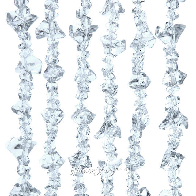 Елочная игрушка Сосулька - Cristaux de Clace 15 см, 6 шт, акрил Kurts Adler