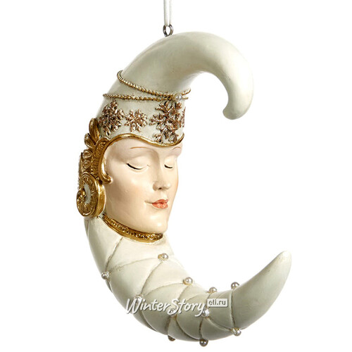 Елочная игрушка Спящий Месяц - Княгиня Мария 14 см, подвеска Goodwill