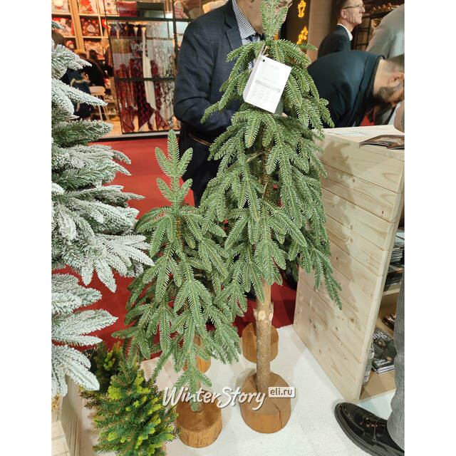 Искусственная елка Nature 150 см с натуральным стволом, ЛИТАЯ 100%, уцененная Decorland