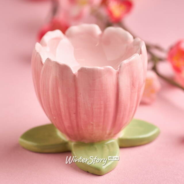 Подставка для яйца Цветочный Бутон - Camellia 6 см Goodwill