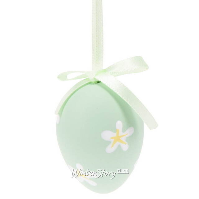 Пасхальные украшения Яйца Monto 6 см, 6 шт, подвеска Koopman