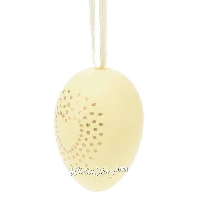 Пасхальные украшения Яйца Monic 6 см, 6 шт, подвеска Koopman