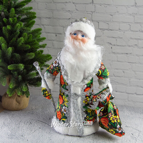 Фигура Дед Мороз из деревушки Хохлома 40 см Батик