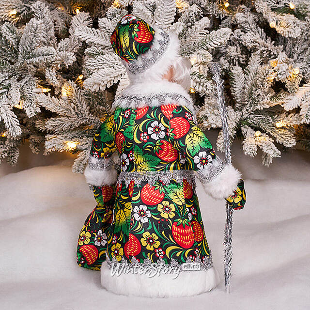 Фигура Дед Мороз из деревушки Хохлома 40 см Батик