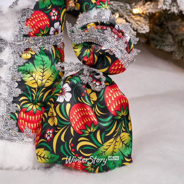 Фигура Дед Мороз из деревушки Хохлома 40 см Батик