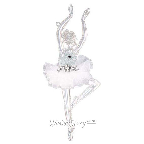 Елочная игрушка Балерина Флорентина в пируэте 15 см, подвеска Holiday Classics