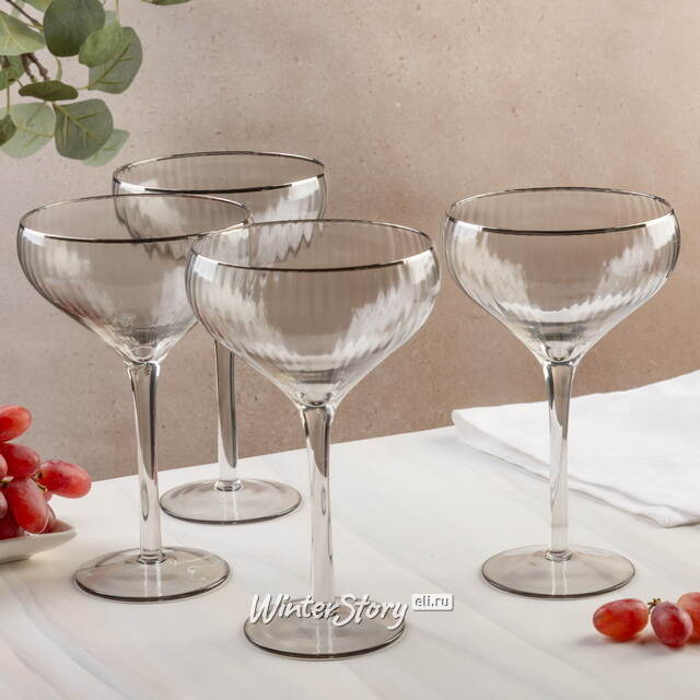 Набор бокалов для мартини Алессандро 4 шт Koopman