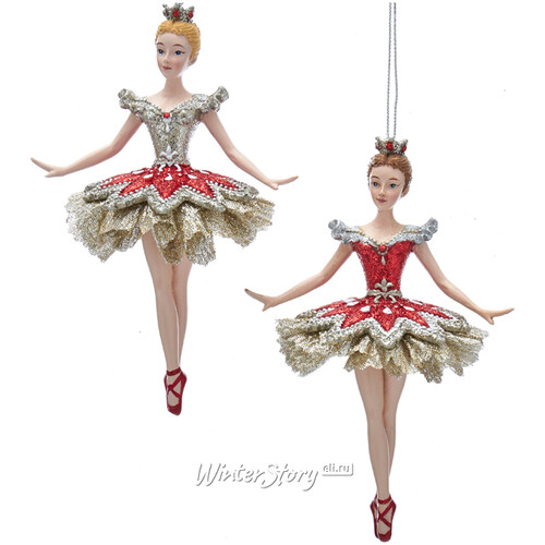 Елочная игрушка Балерина Каролина - Бирмингемский театр 15 см, подвеска Kurts Adler