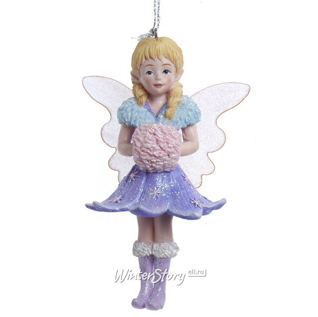 Елочная игрушка Фея Бланшери из Цветочного королевства 10 см, подвеска Kurts Adler (Куртс Адлер)