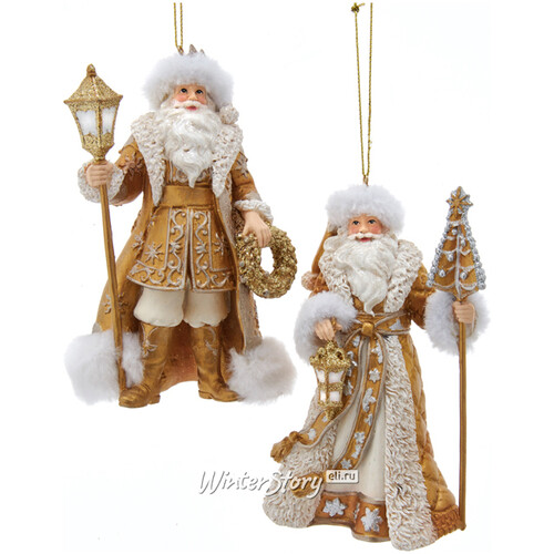 Елочная игрушка Санта-Клаус из Штутгарта 13 см, подвеска Kurts Adler