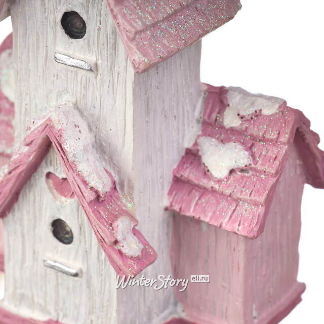 Елочная игрушка Птичка Маролла - Fiaba Rosa 10 см, подвеска Kurts Adler (Куртс Адлер)