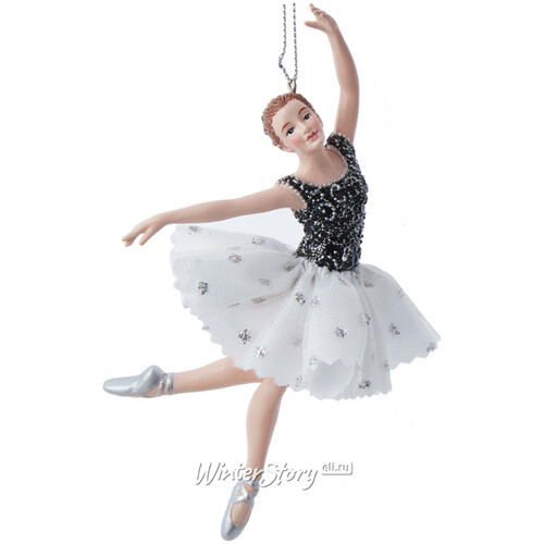 Елочная игрушка Танцовщица Аврора - Ласточкин балет 15 см, подвеска Kurts Adler