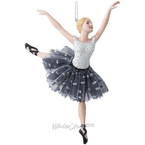 Елочная игрушка Танцовщица Роксана - Ласточкин балет 15 см, подвеска Kurts Adler