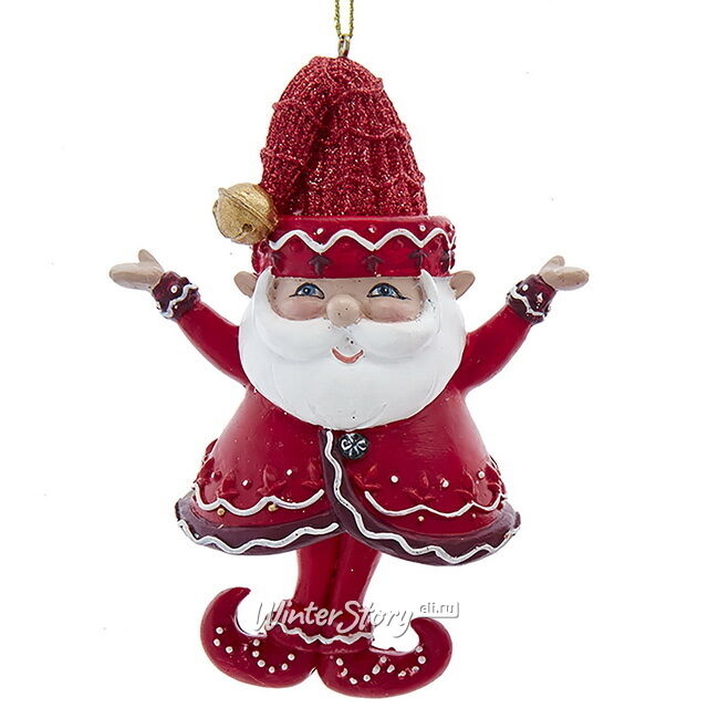 Елочная игрушка Эльф Румиль - New Year Miracle 11 см, подвеска Kurts Adler
