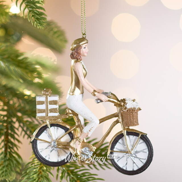 Елочная игрушка Леди Николетта - Let's Go to the Christmas Party 11 см, подвеска Kurts Adler