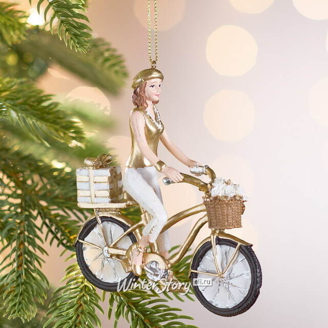 Елочная игрушка Леди Николетта - Let's Go to the Christmas Party 11 см, подвеска Kurts Adler