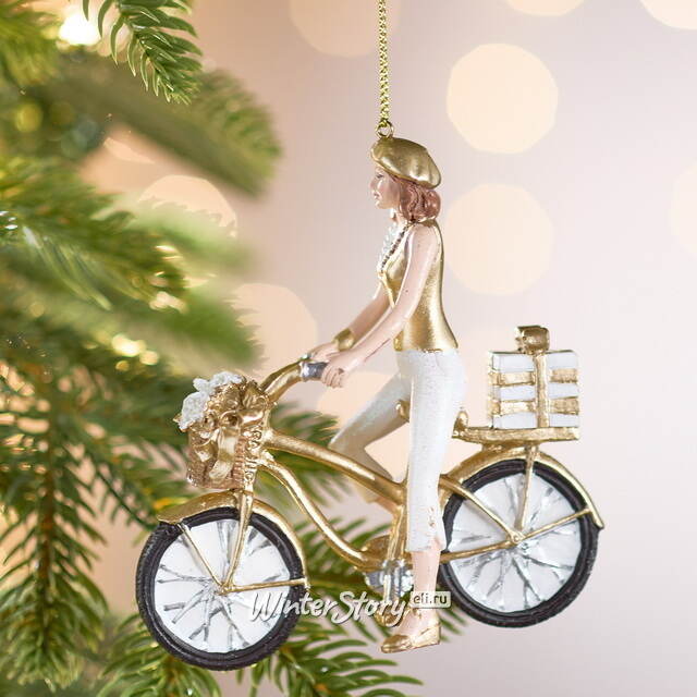 Елочная игрушка Леди Николетта - Let's Go to the Christmas Party 11 см, подвеска Kurts Adler