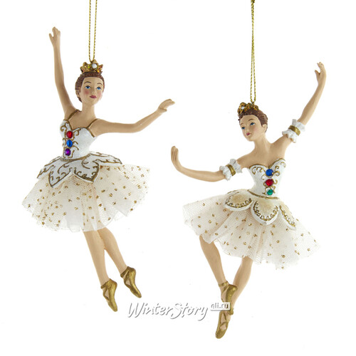 Елочная игрушка Балерина Мирта - Ballet Giselle 17 см, подвеска Kurts Adler