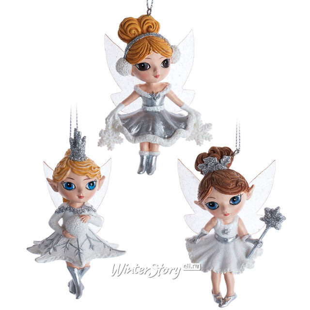 Елочная игрушка Фея Лима - Vesontio 10 см, подвеска Kurts Adler