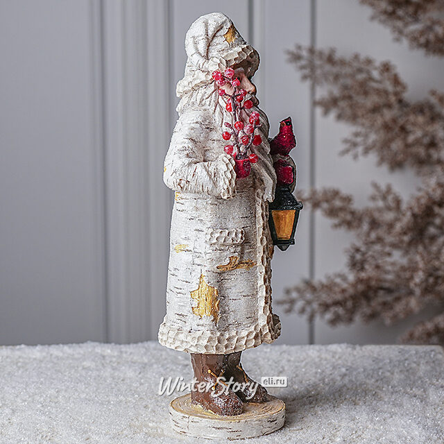 Новогодняя статуэтка Дед Мороз - Douillet 29 см Kurts Adler