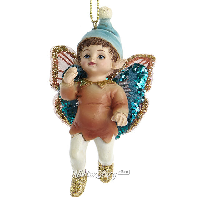 Елочная игрушка Эльф Кейн 9 см Kurts Adler (Куртс Адлер)