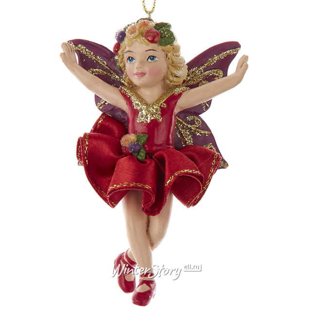 Елочная игрушка Фея-малышка Ванесса 9 см Kurts Adler (Куртс Адлер)