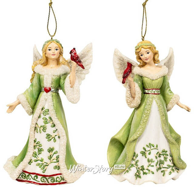 Елочная игрушка Ангел Иль из Омеловой Долины 15 см Kurts Adler