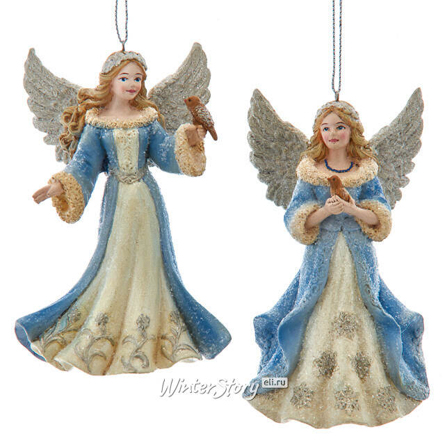 Елочная игрушка Ангел Хранитель - Северных Снов 11 см Kurts Adler