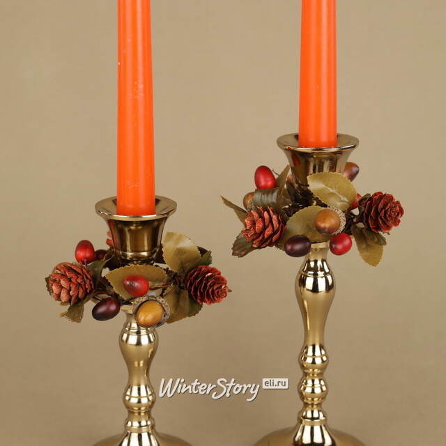 Венок для свечи Осенний Джаз 9 см Swerox