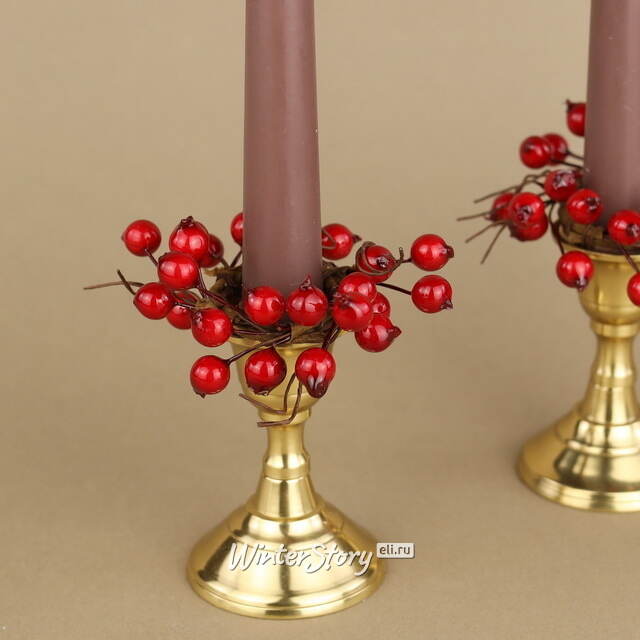 Венок для свечи Ягодный Джем 7 см Swerox