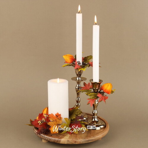 Венок для свечи Осень в Нью-Йорке 11 см Swerox