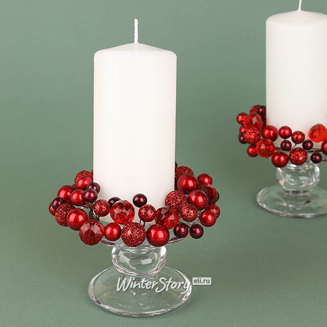 Венок для свечи Nanterre - Сочные Ягодки 12 см Swerox