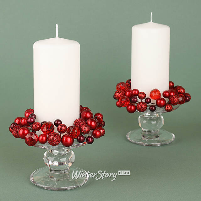 Венок для свечи Nanterre - Сочные Ягодки 12 см Swerox