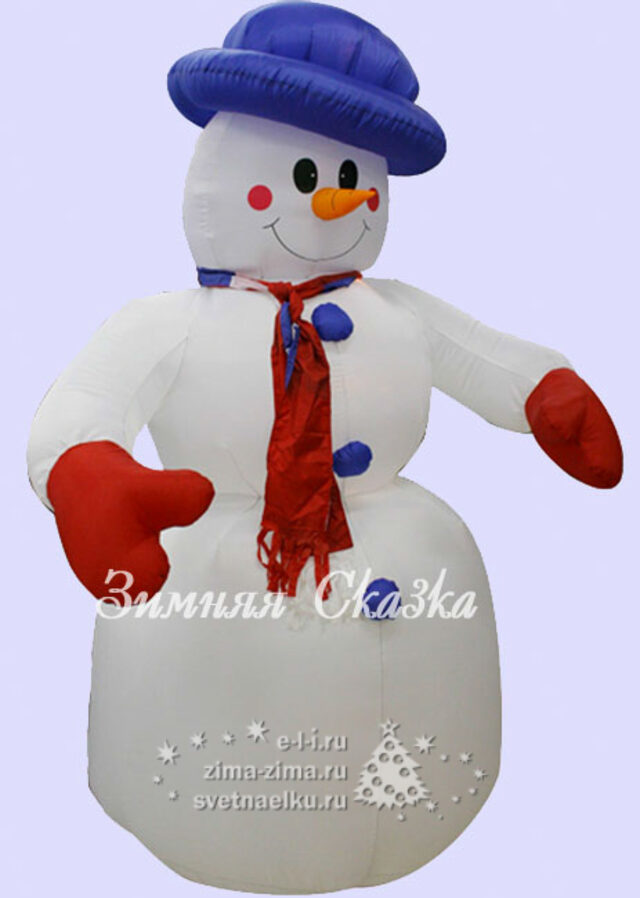 Пневмофигура Снеговик
