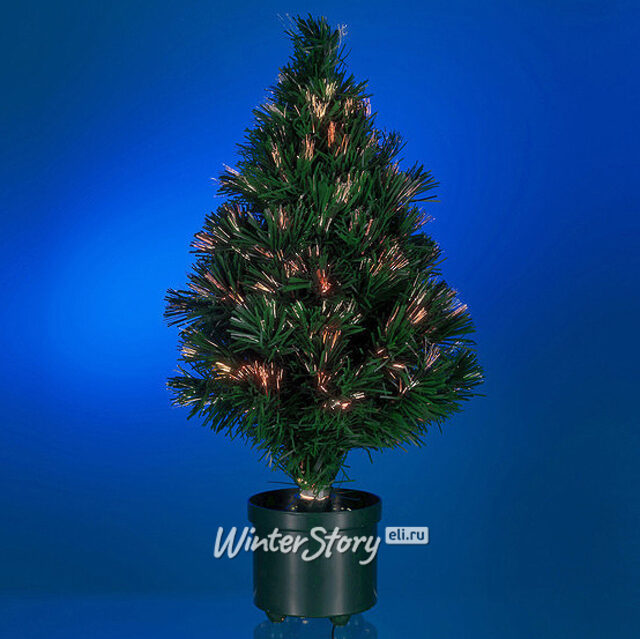 Оптоволоконная елка Искра 60 см, ПВХ Snowmen