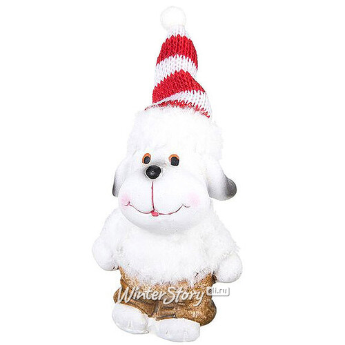 Статуэтка Новогодняя Собака в брючках 9.5 см Snowmen