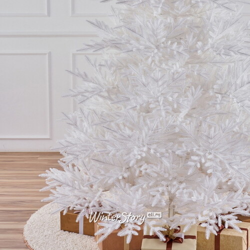 Искусственная белая елка Александрийская 180 см, ЛИТАЯ 100% Max Christmas