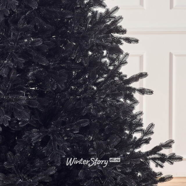 Искусственная елка Черная 150 см, ЛИТАЯ 100% Max Christmas