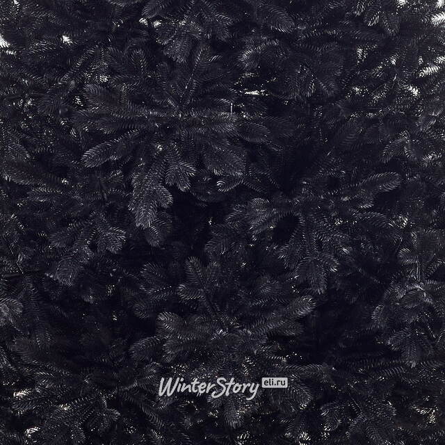 Искусственная елка Черная 150 см, ЛИТАЯ 100% Max Christmas