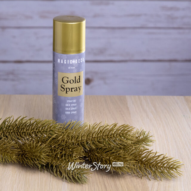 Спрей-краска Magic Deco 150 мл золотая Peha