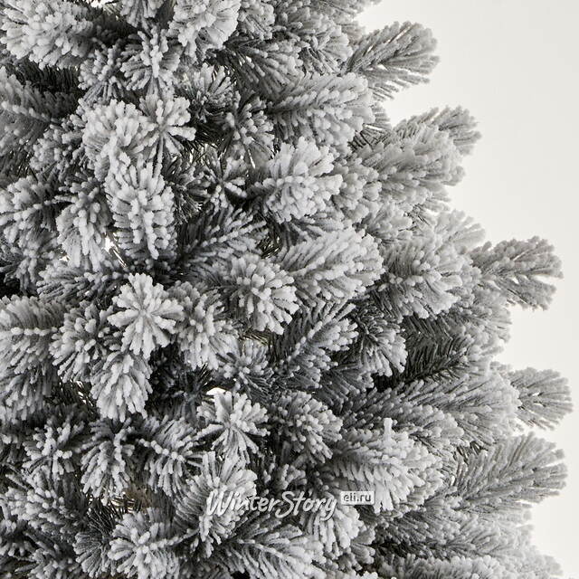 Настольная елка в мешочке Императрица заснеженная 70 см, ЛИТАЯ 100% Max Christmas