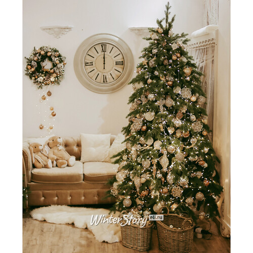 Искусственная елка Кремлевская 240 см, ЛИТАЯ + ПВХ Max Christmas